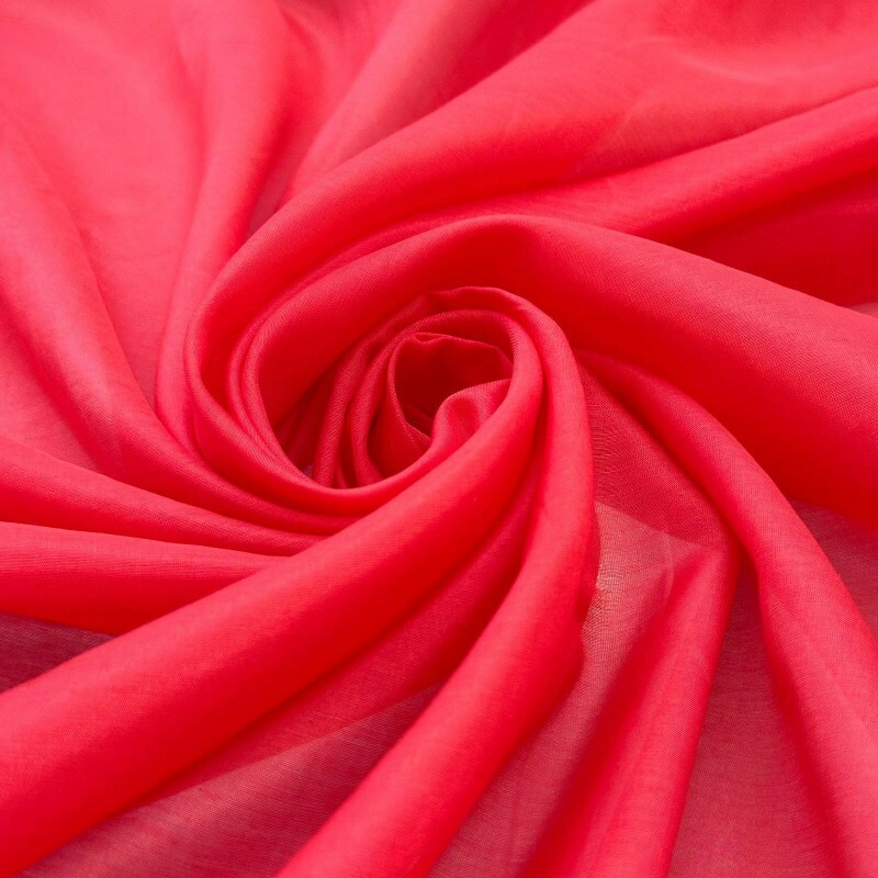 Cambraia de Seda - Coral 