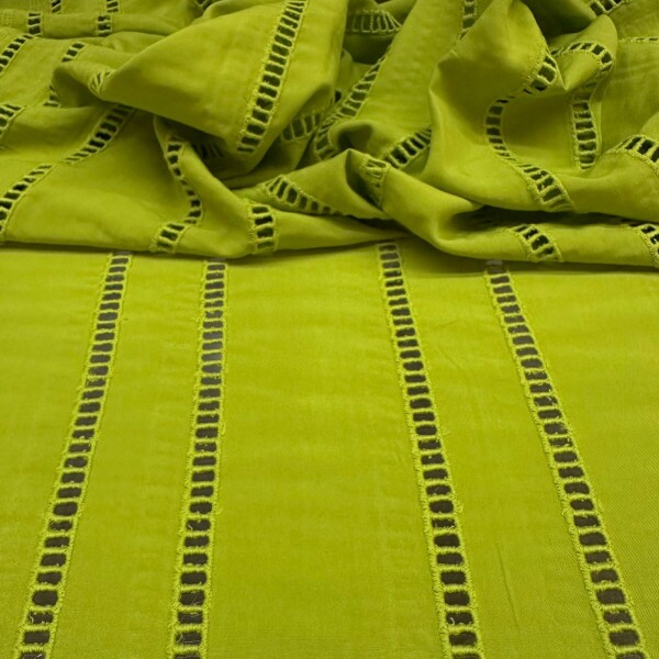 Viscose Ponto Palito - Aspargo 