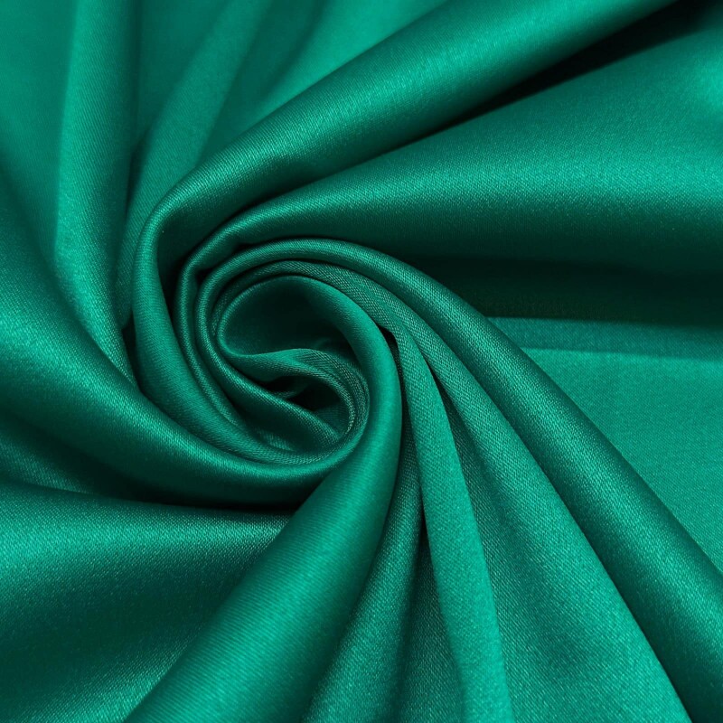 Último Corte - 1,70m - Cetim Encorpado com Elastano - Verde Esmeralda