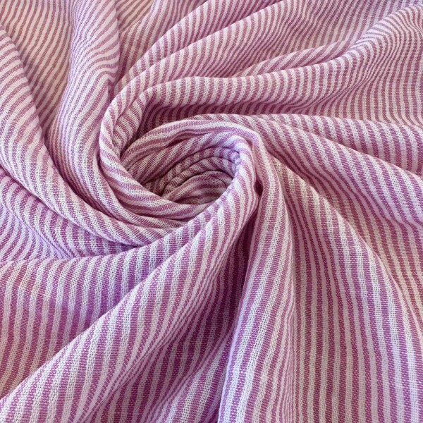 Algodão Veraneio Rosa - Fio Tinto - Mini