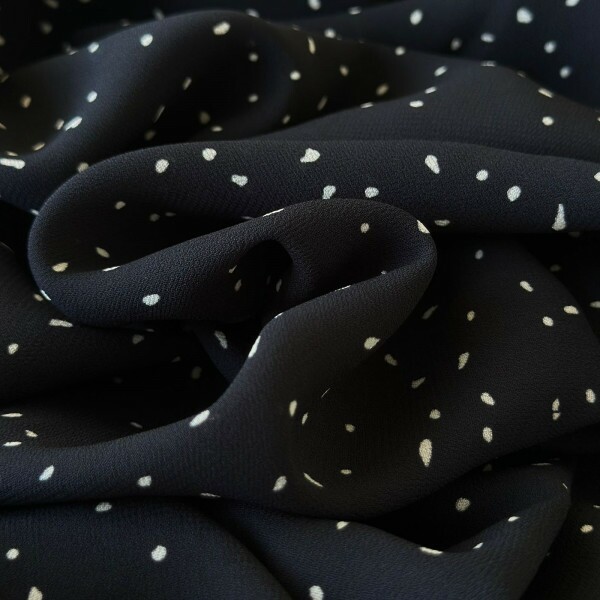 Georgette - Mais Pesado - Preto / Off