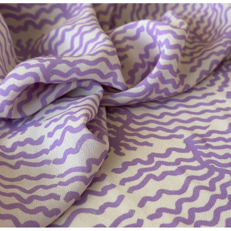 Georgette Lilac - Mais Pesado