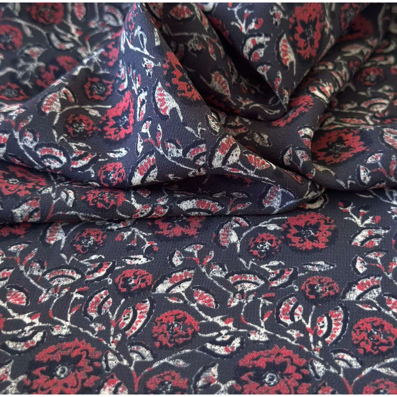 Georgette Floral - Mais Pesado 