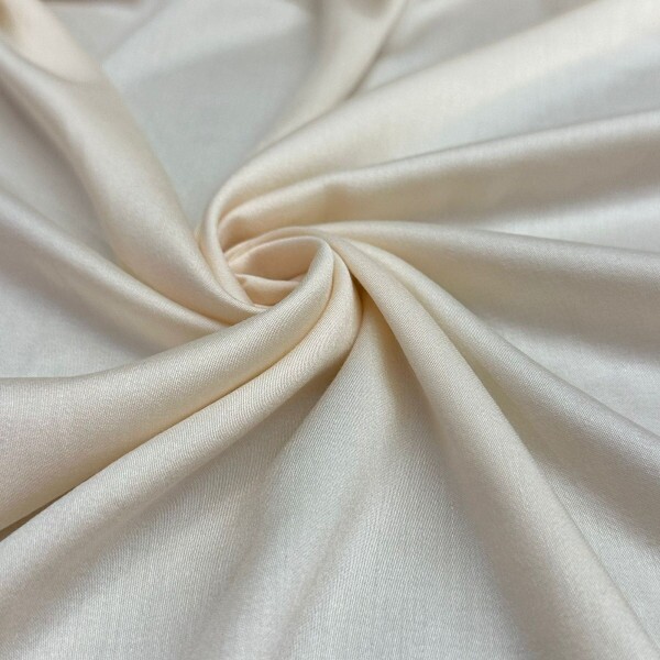 Viscose Acetinada com Elastano - Pérola 