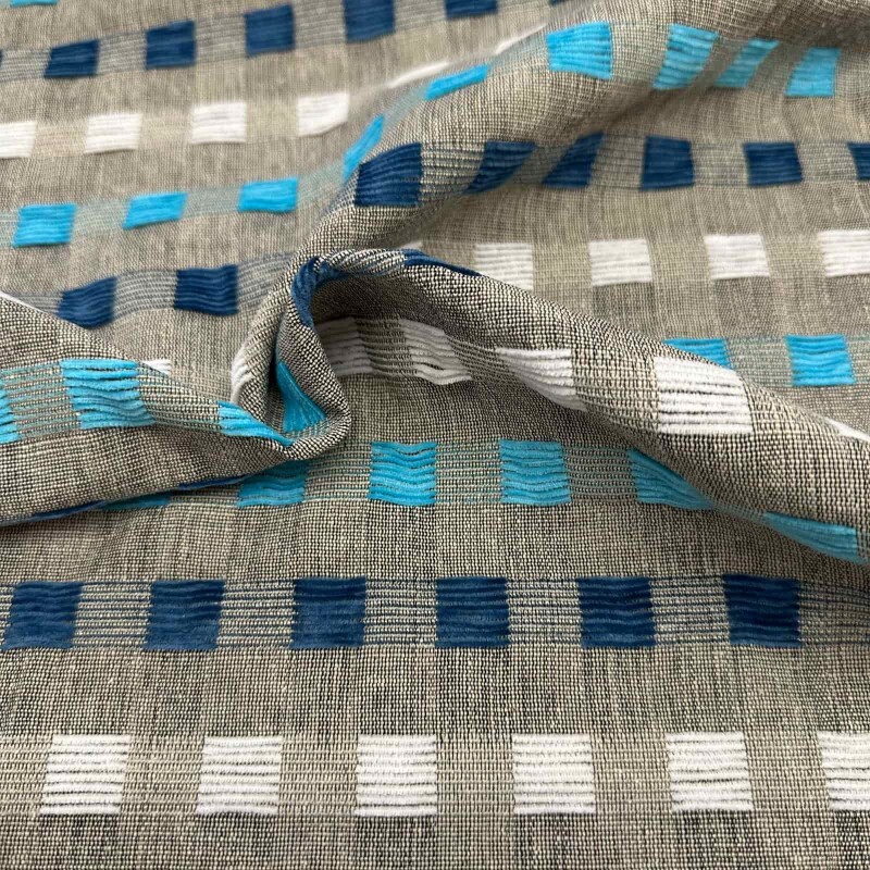 Jacquard Sibéria - Azul