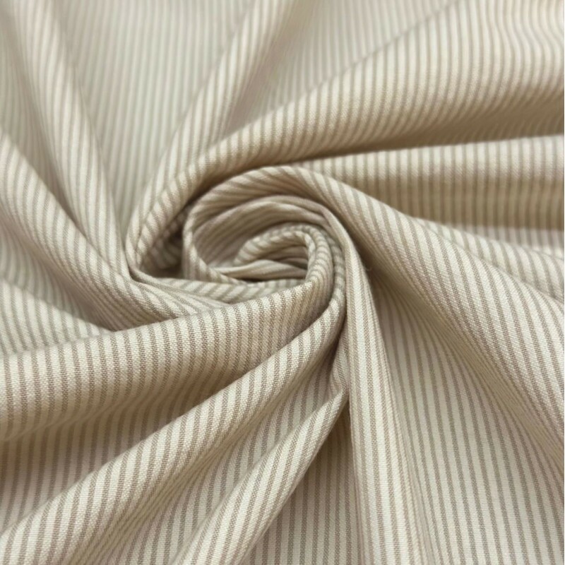 Tricoline Minimalista - Fio Tinto - Nude/Areia