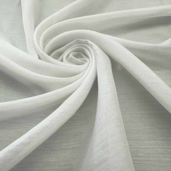 Viscose de Seda - Branca 