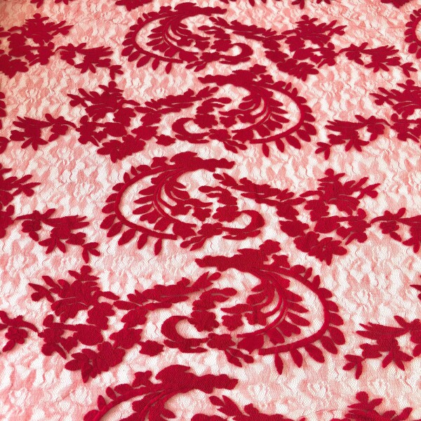 Renda Boho Vermelha