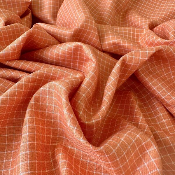 Viscose Mini Grid - Fio Tinto P70