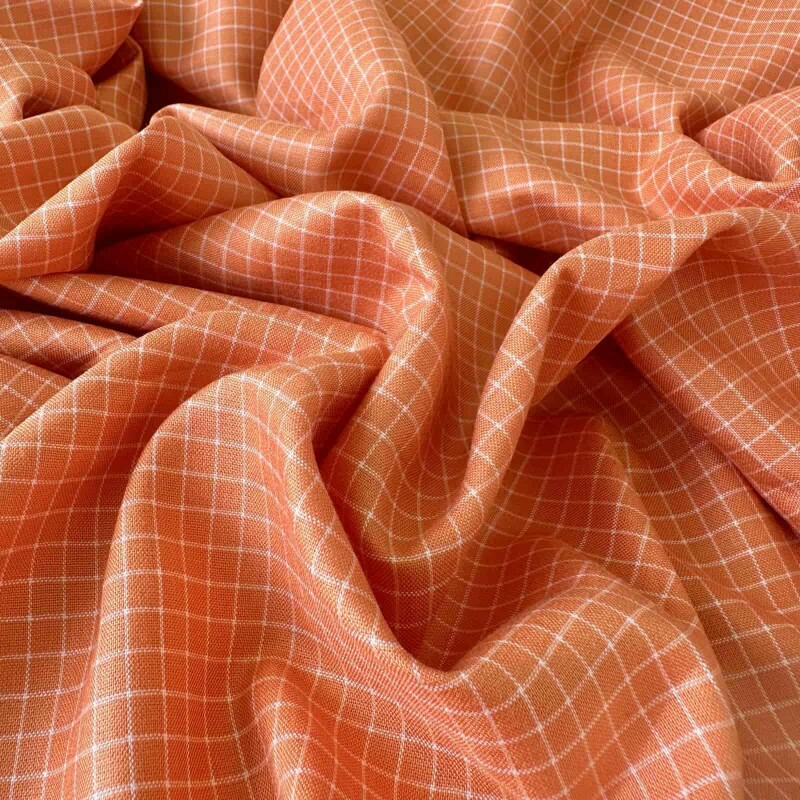 Viscose Mini Grid - Fio Tinto P70