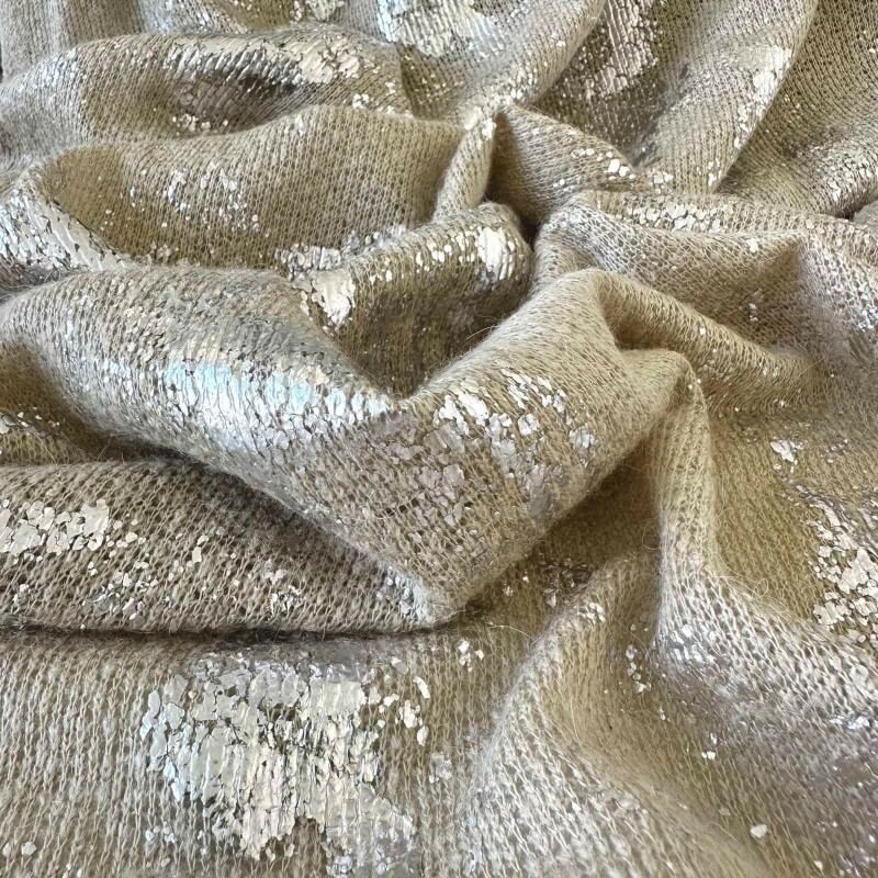 Último Corte - 65cm - Tricot Metallic