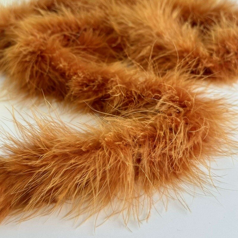 Boah - Plumas de Avestruz - Caramelo