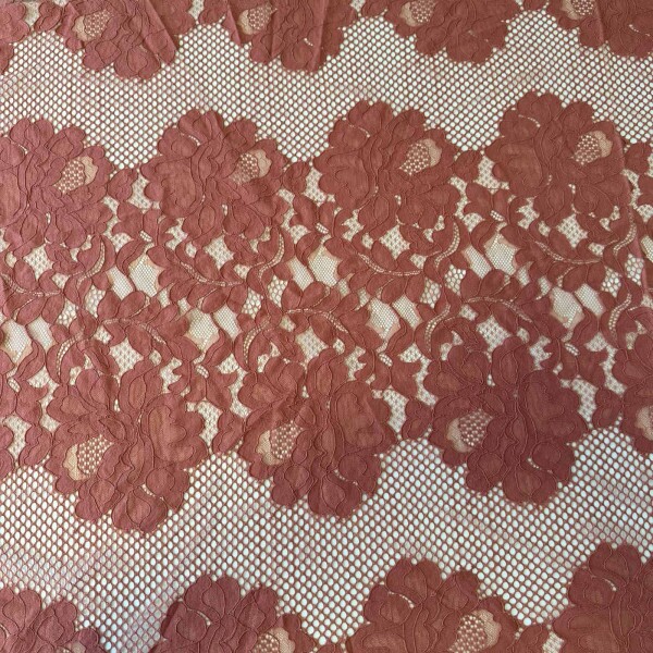 Último Corte - 75cm - Renda de Poliamida - Blush