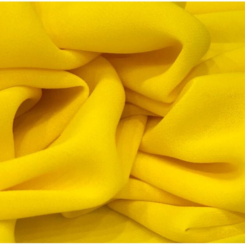 Último Corte - 3,10m - Georgette Amarelo