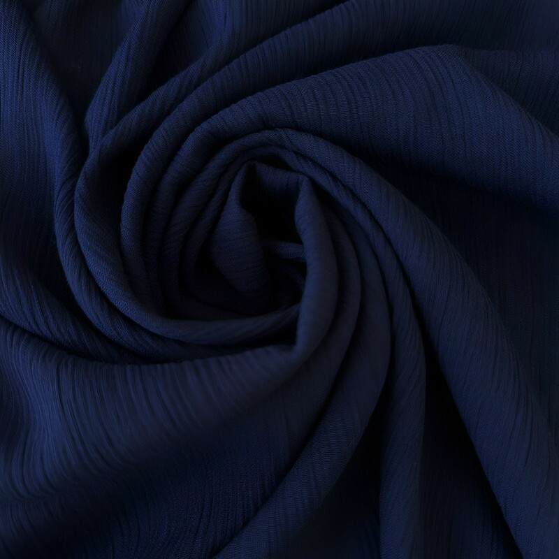Chiffon Indiano - Marinho 