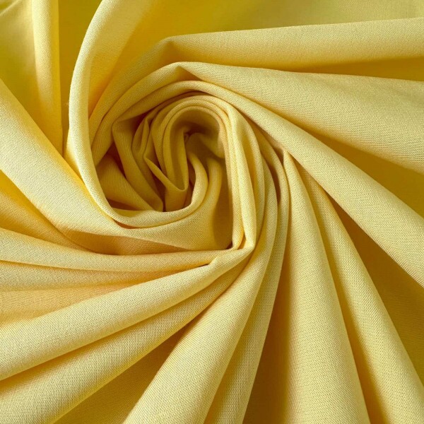 Viscose com Elastano - Amarelo 