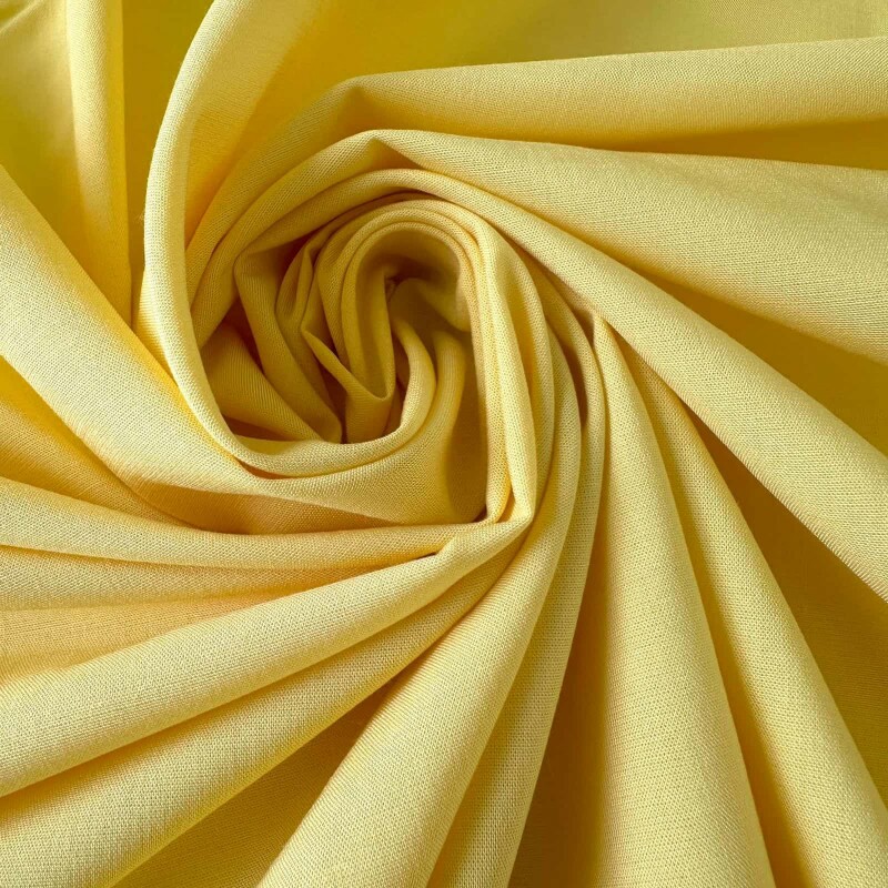 Viscose com Elastano - Amarelo 
