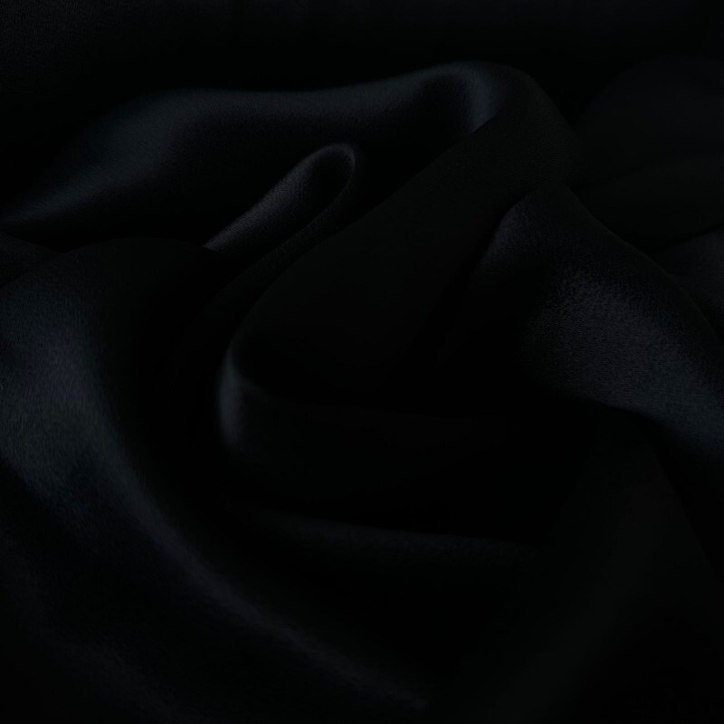 Crepe Patou de Acetato 22 - Preto