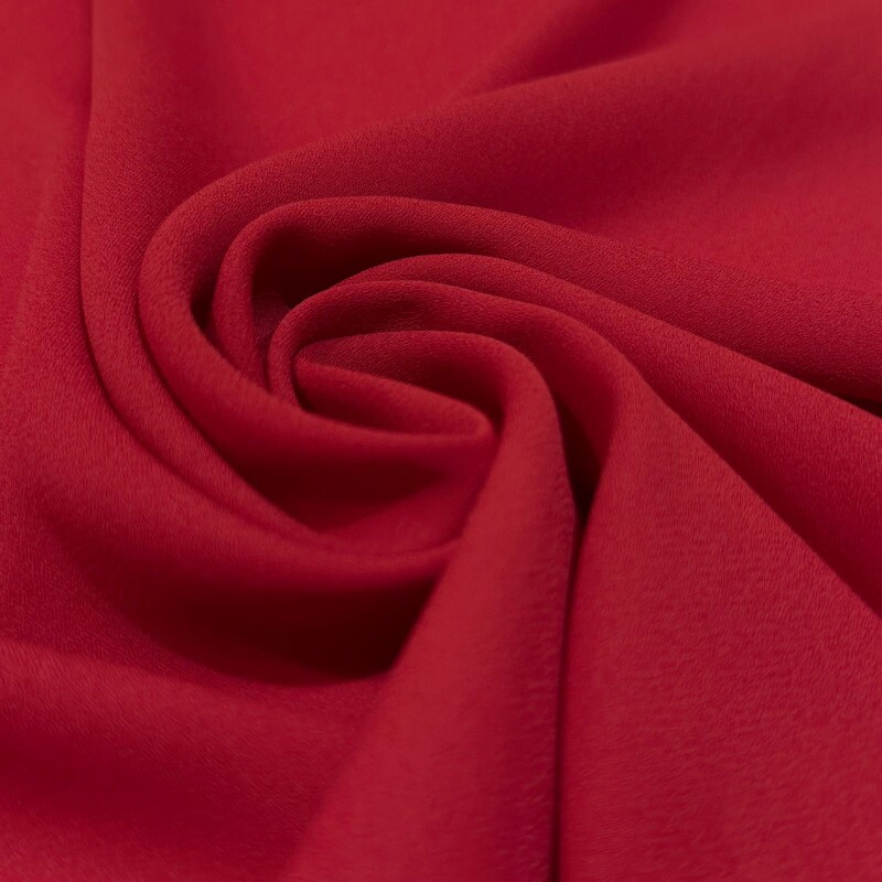 Último Corte - 2,80m - Crepe Mousse - Vermelho Queimado