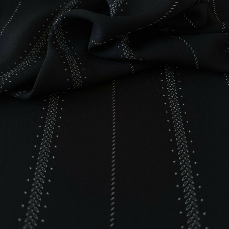 Crepe Mousse - Est 222 Preto / Off 