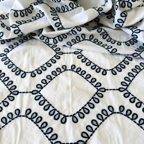 Bordado Riviera - Off White 