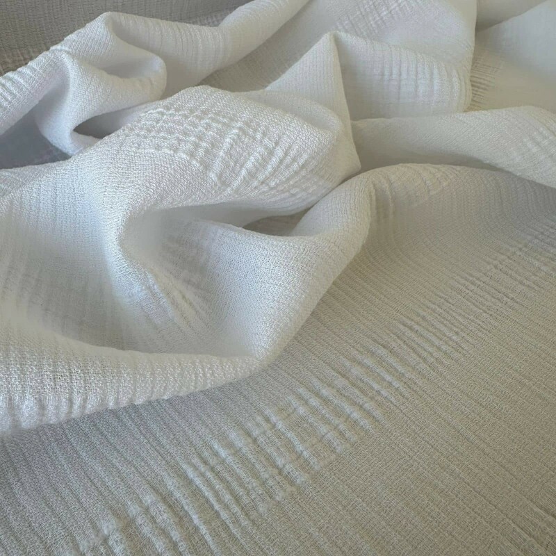 Gaze Turban - Branco Texturizado 