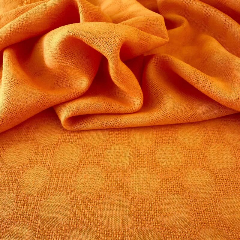 Último Corte - 2m- Viscolinho Maquinetado - Laranja