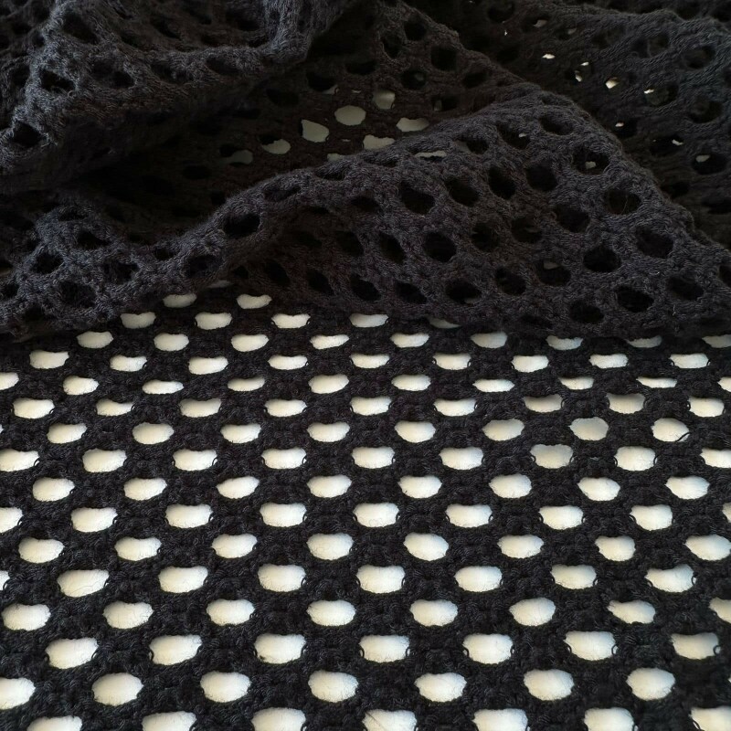 Último Corte - 1,55m - Crochê de Algodão com Elastano