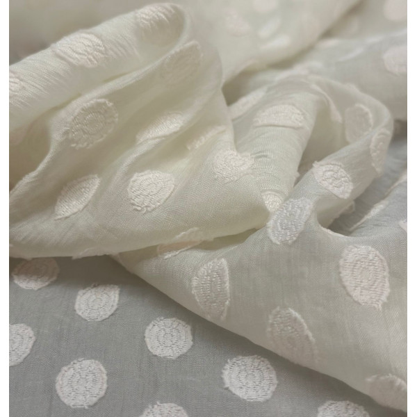 Tafetá Indiano - Off White 