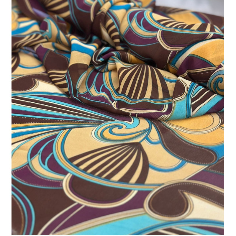 Georgette Bohemian - Fio Tinto Georgette Bohemian - Fio Tinto