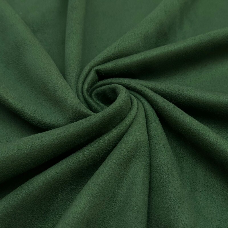 Último Corte - 80cm - Suede Double Verde Floresta 