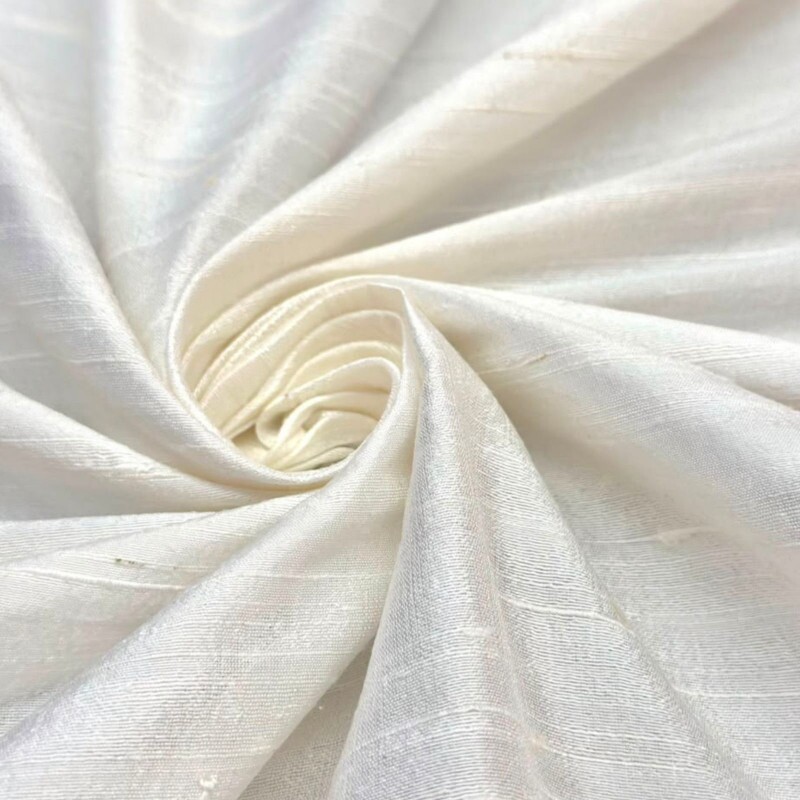 Shantung de Seda Pura - Off White