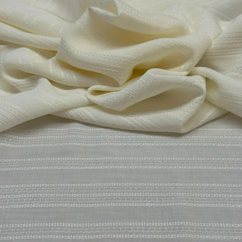 Viscose Maquinetada - Off White 