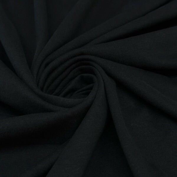 Malha de Algodão - Preto Estonado Malha de Algodão - Preto Estonado