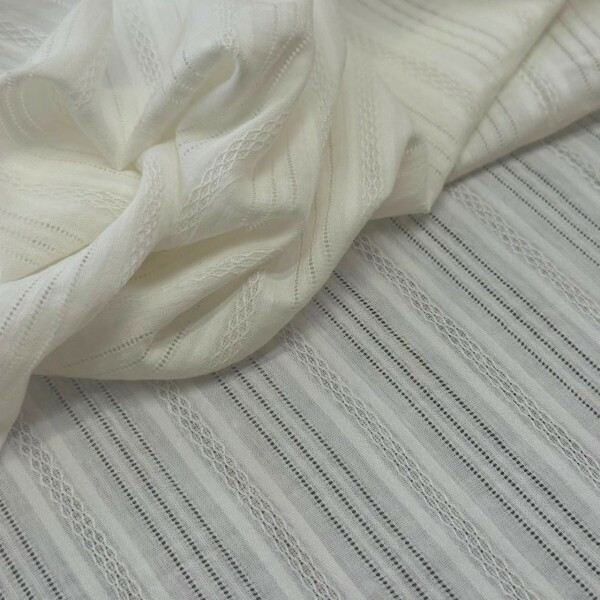 Cambraia Boho - Off White - 100% Algodão Cambraia Boho - Off White - 100% Algodão