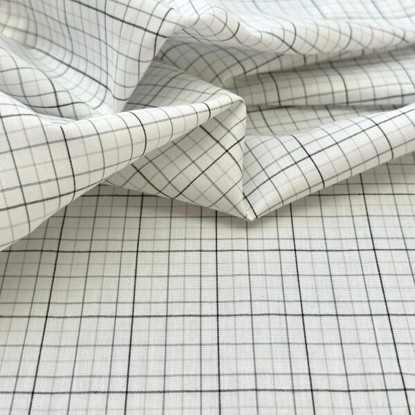 Tricoline Xadrez Grid - (Fio Tinto) Tricoline Xadrez Grid - (Fio Tinto)