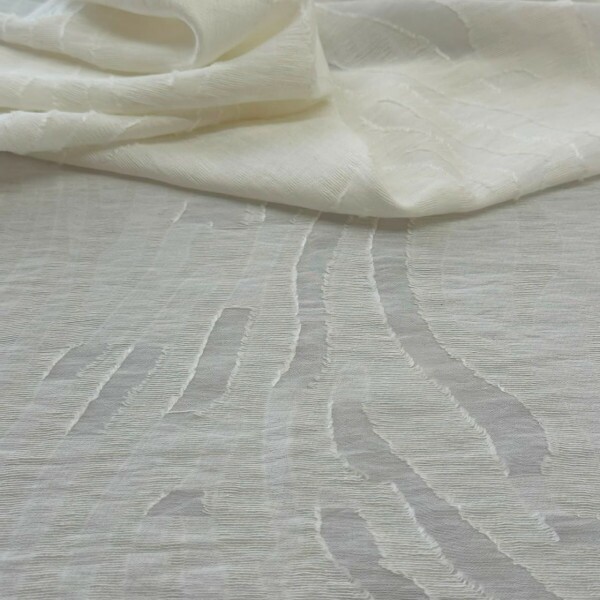 Tencel Devore - Off White Tencel Devore - Off White