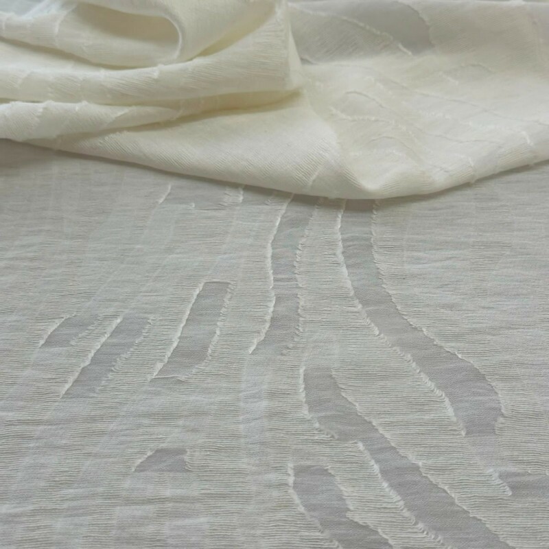 Tencel Devore - Off White Tencel Devore - Off White