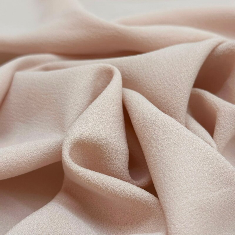 Último Corte - 70cm -  Crepe Encorpado - Rose Claro